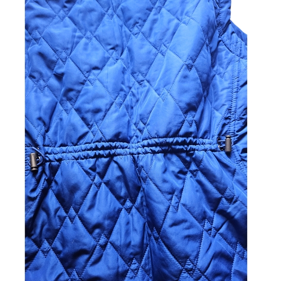 Croft & Barrow Blue Quilted Vest - Picture 3 of 6